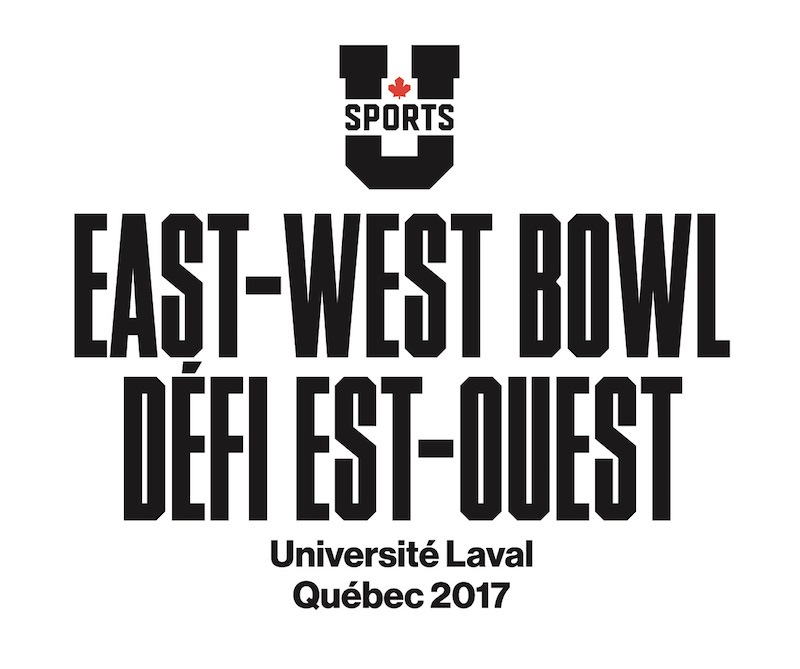 Défi Est-Ouest U SPORTS : Laval accueillera le match des meilleurs espoirs du football en 2017 et 2018, alignements des équipes et nouveau logo dévoilés