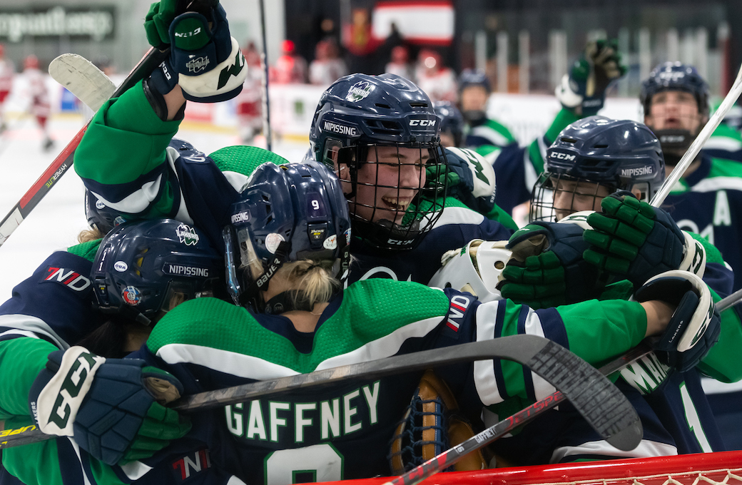 2022 U SPORTS Cavendish Farms Women’s Hockey Championship Semifinal 1: Nipissing defeat Reds 4-0 to advance to gold medal game