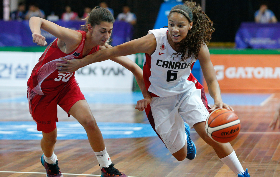 Universiades (basketball f) : Les Canadiennes testées dès leur premier match
